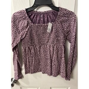 Girls Gap Long Sleeve Blouse Size Large